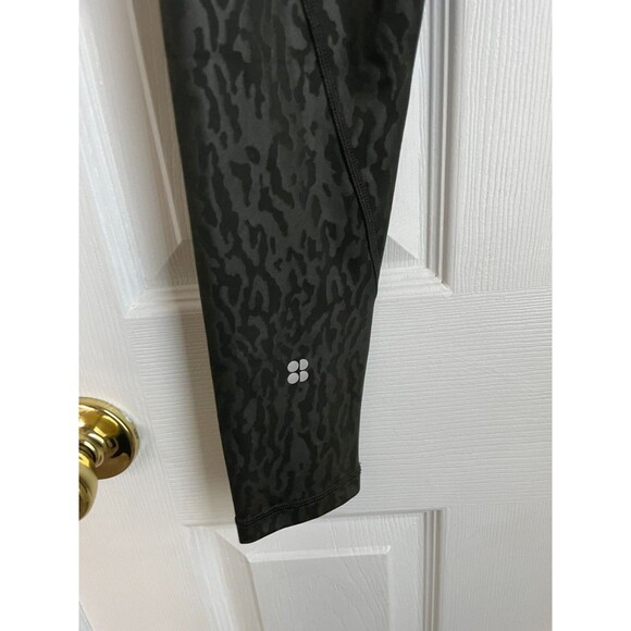 NEW Sweaty Betty All Day Women XXS Green Athletic Leggings full Length Stretch - Picture 5 of 8